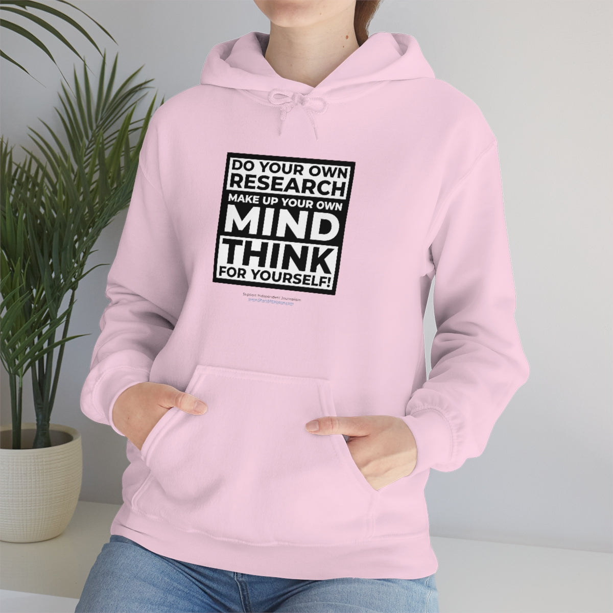 'Think for Yourself' Hooded Sweatshirt (8 colors)