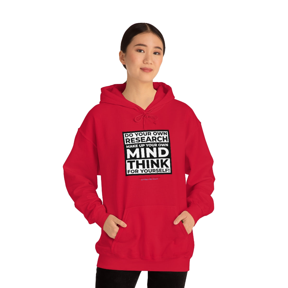 'Think for Yourself' Hooded Sweatshirt (8 colors)