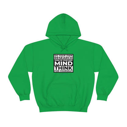 'Think for Yourself' Hooded Sweatshirt (8 colors)