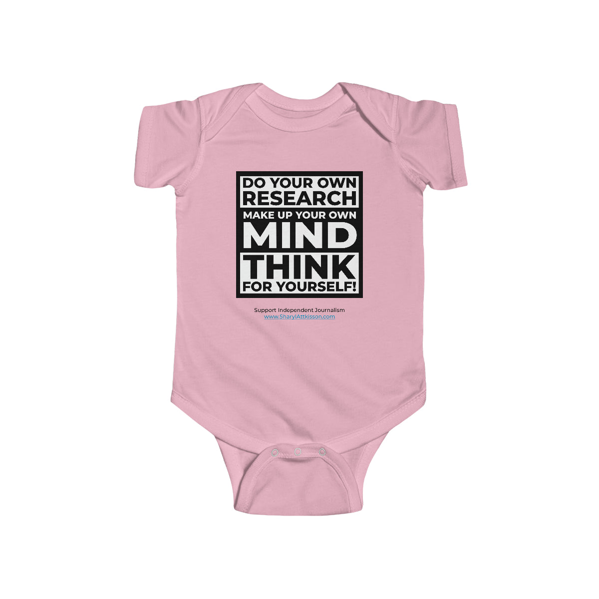 'Think for Yourself' Baby Onesie (7 Colors)