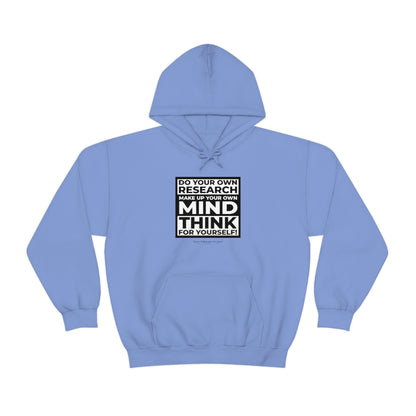 'Think for Yourself' Hooded Sweatshirt (8 colors)