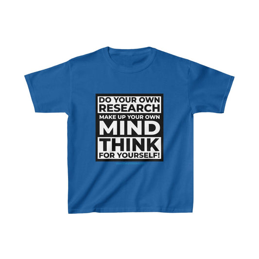 "Think for Yourself" Kids' T-Shirt (8 colors)