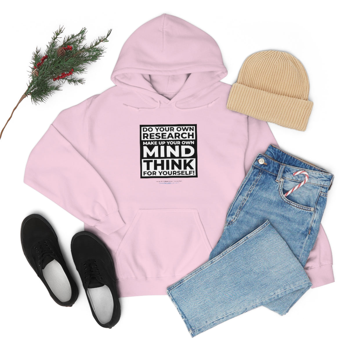 'Think for Yourself' Hooded Sweatshirt (8 colors)