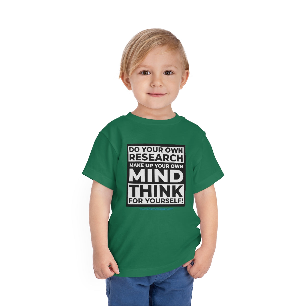 'Think for Yourself' Toddler T-shirt (8 colors)
