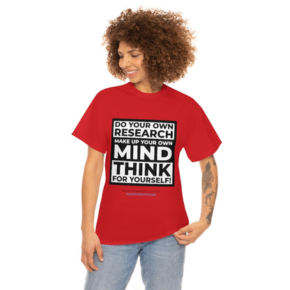 "Think For Yourself" T-Shirt (12 colors)