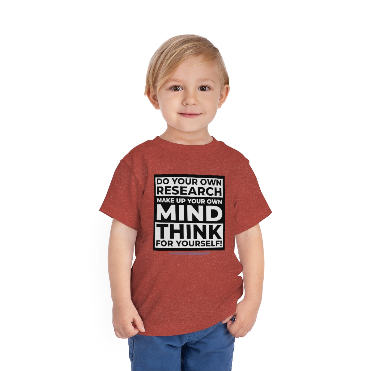 'Think for Yourself' Toddler T-shirt (8 colors)