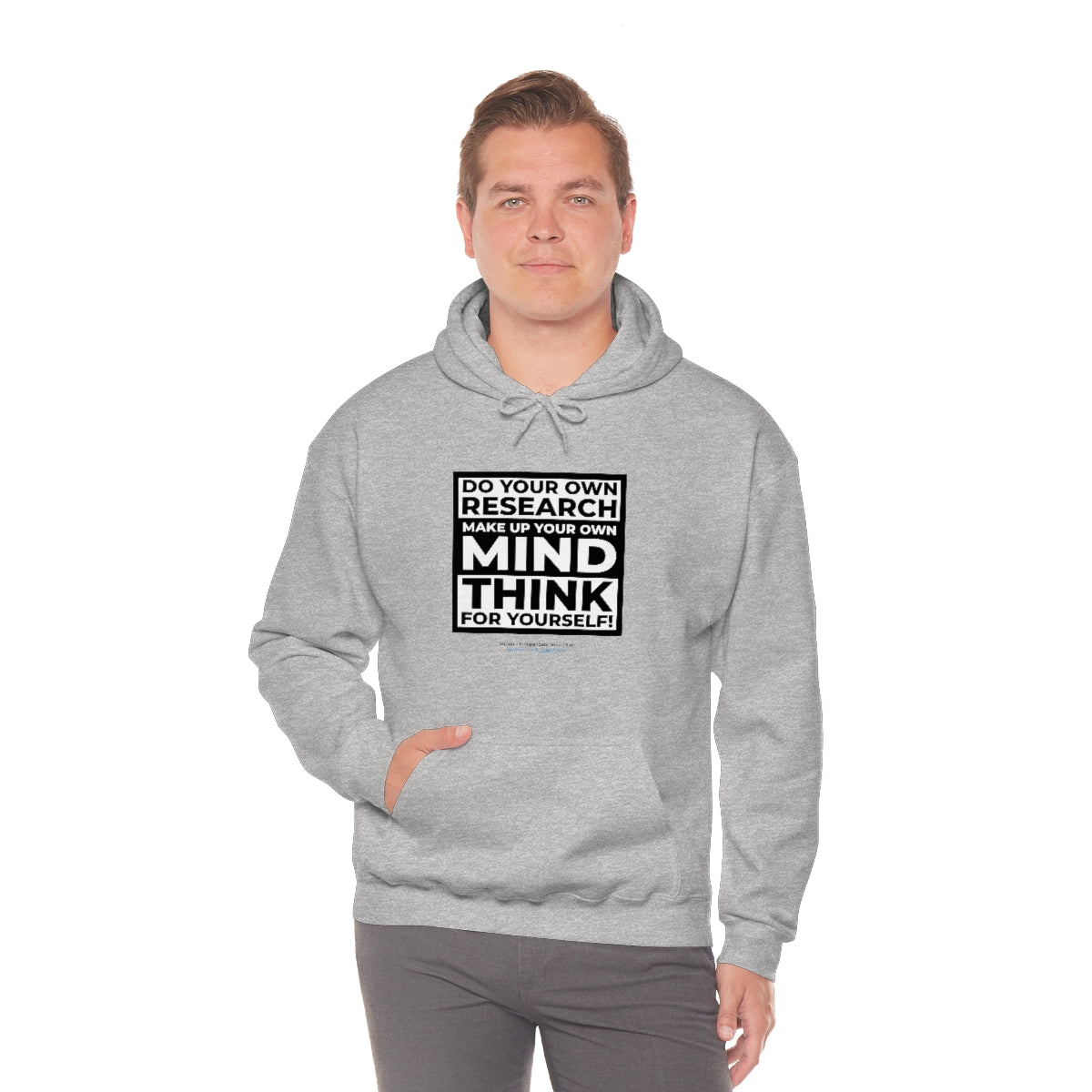 'Think for Yourself' Hooded Sweatshirt (8 colors)