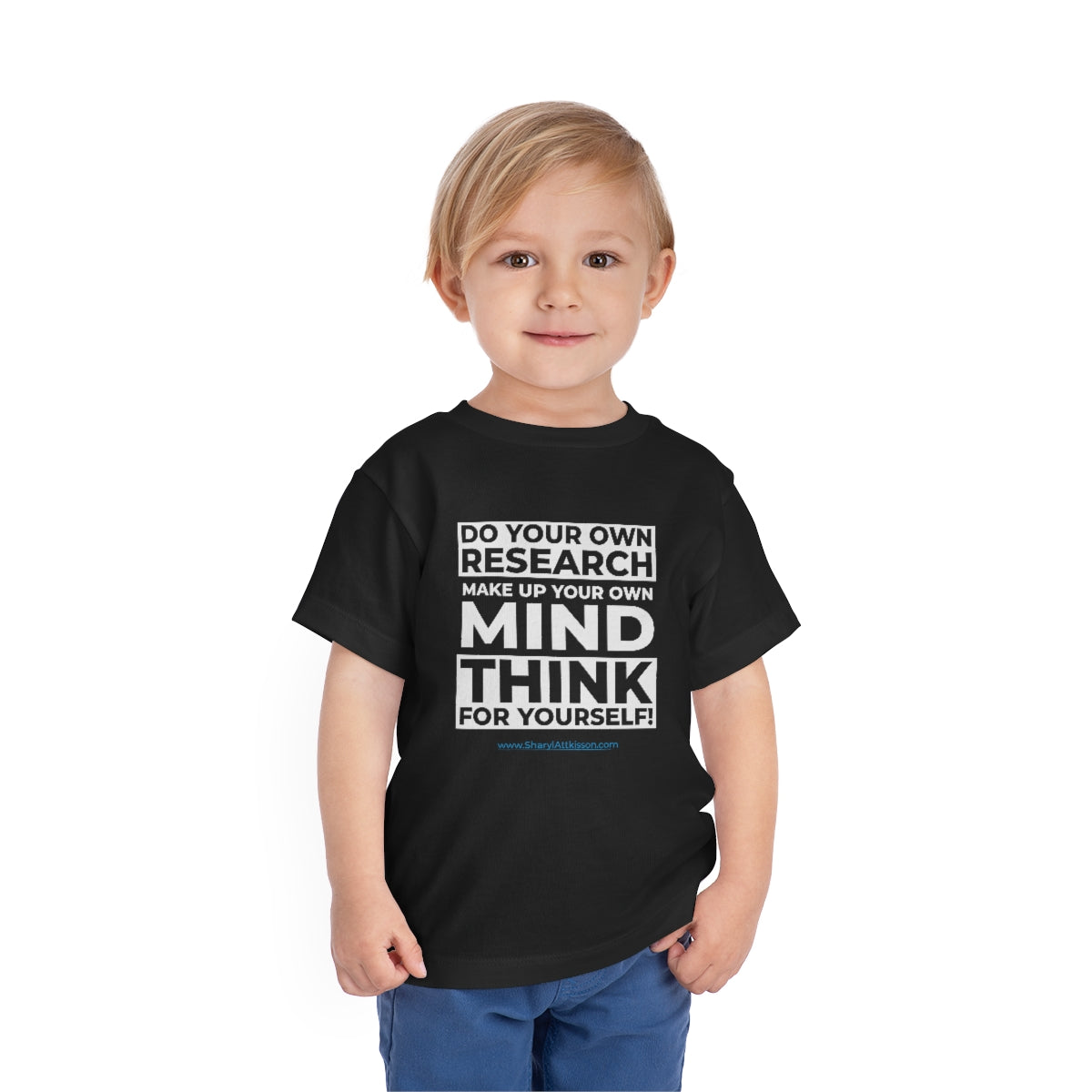 'Think for Yourself' Toddler T-shirt (8 colors)