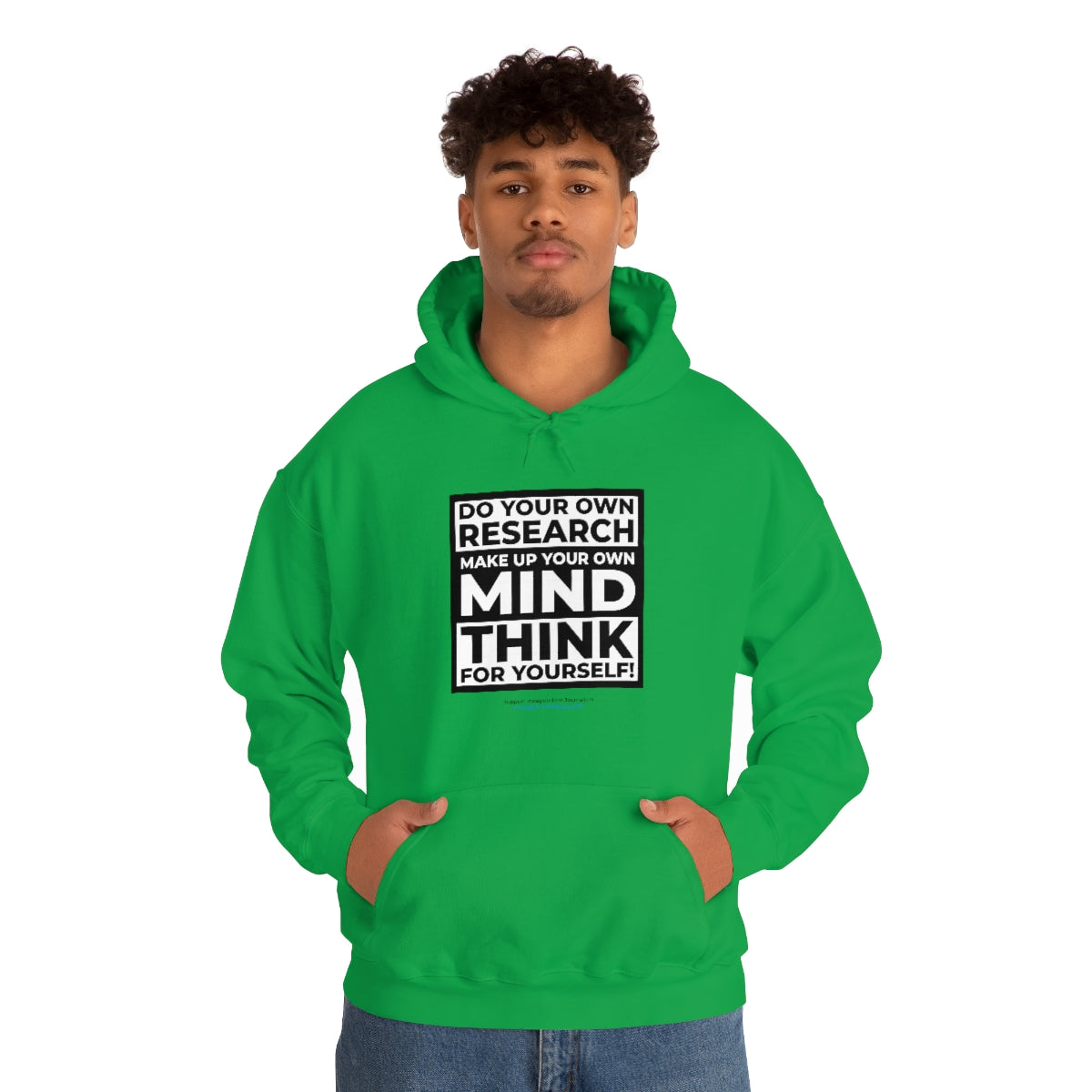 'Think for Yourself' Hooded Sweatshirt (8 colors)