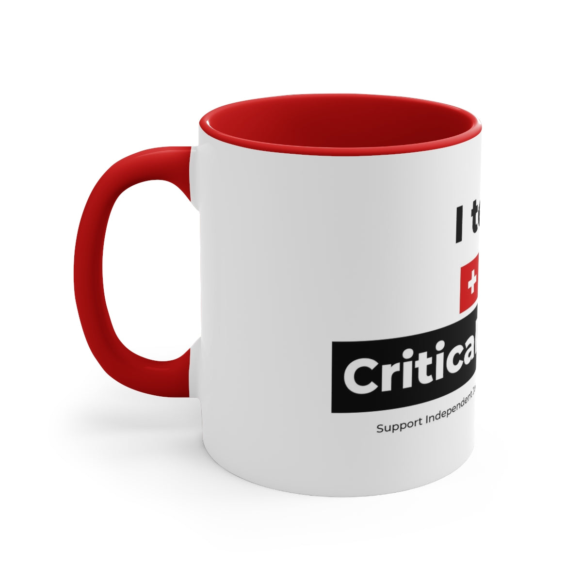 'I Tested Positive for Critical Thinking' Color Mug (5 Colors)