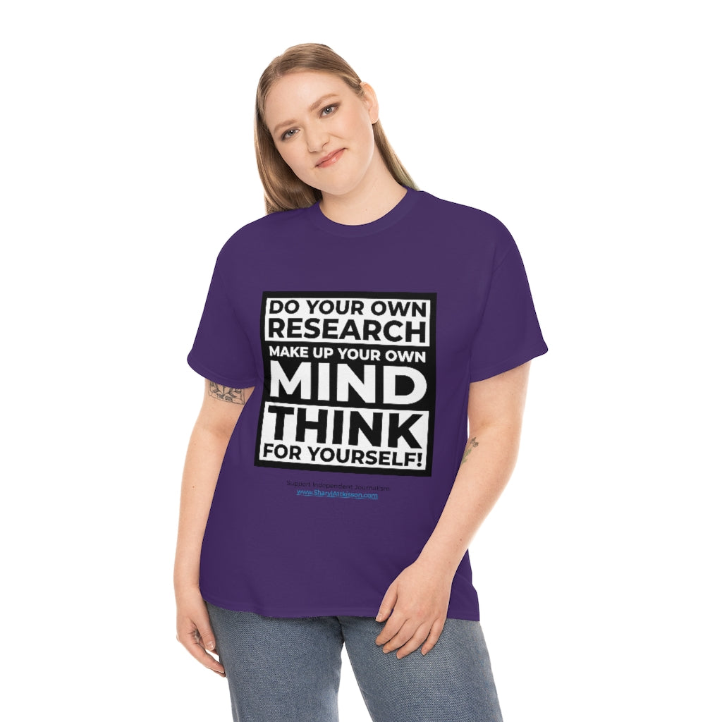 "Think For Yourself" T-Shirt (12 colors)